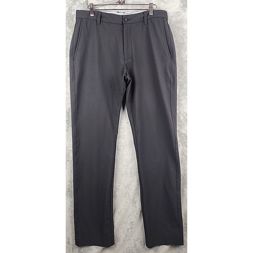 Footjoy Pants Mens Sz 32x32 Black Pro Tour Performance Chino Stretch Golf Flaw